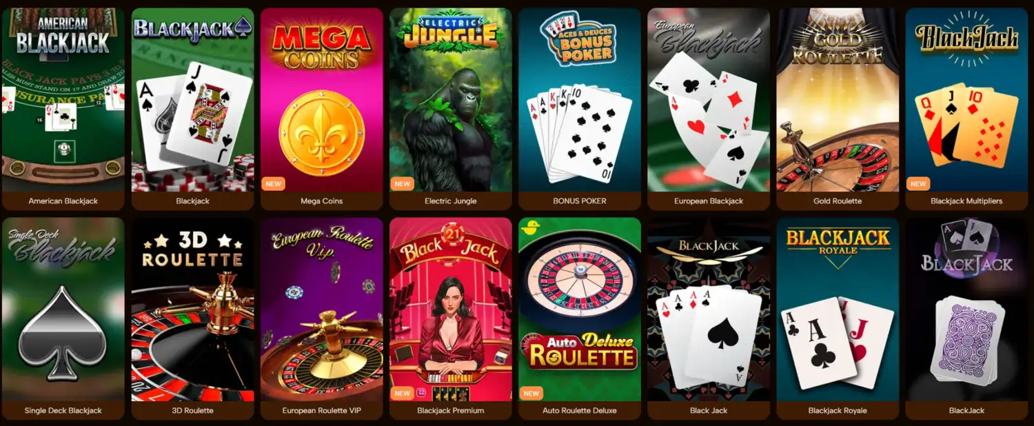 Strom Strike Casino Tischspiele