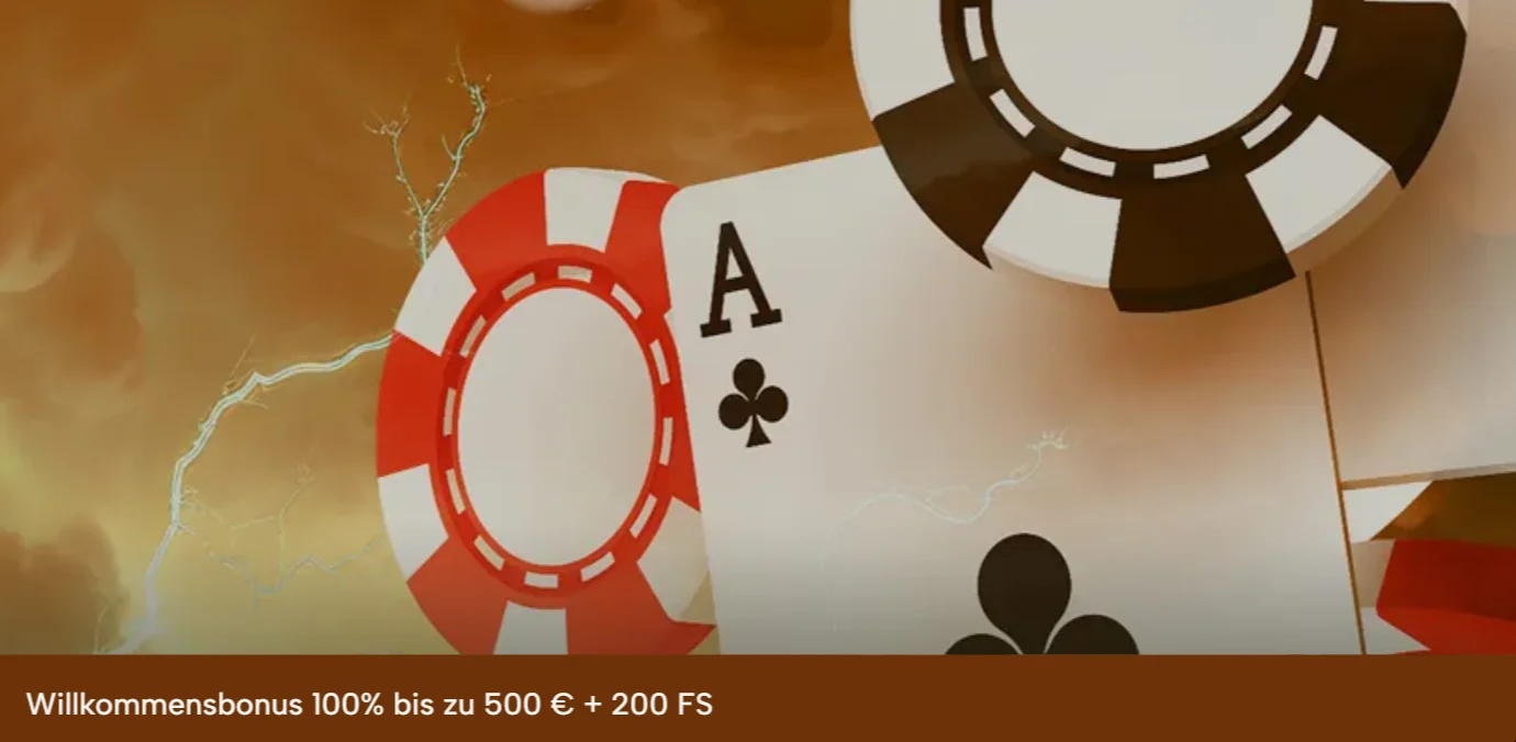 Strom Strike Casino Willkommensbonus